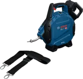 Máy bơm hơi không dây Bosch GFT18V-30 kèm dây đeo.