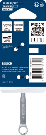 Cờ lê kết hợp Bosch 7 mm bằng thép crom vanadi.