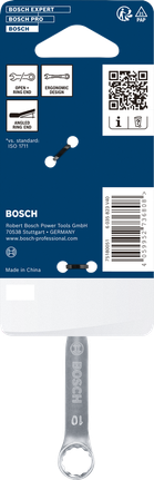 Cờ lê kết hợp Bosch 10 mm với đầu vòng tiện dụng.