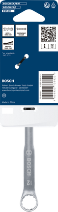 Cờ lê kết hợp Bosch 12 mm bằng thép crom vanadi.