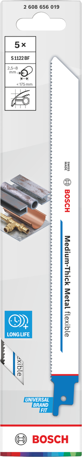 Linh hoạt S1122BF cho kim loại dày vừa