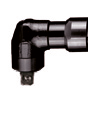 Đầu góc Bosch có đầu chuyển đổi vuông 3/8 inch.