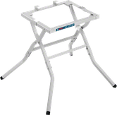 Chân đế cưa Bosch GTA 600, giá đỡ nhẹ có thể gấp lại.